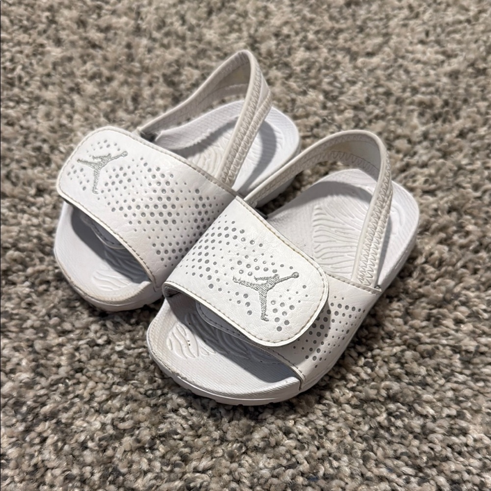 Jordan Kids White Sandals